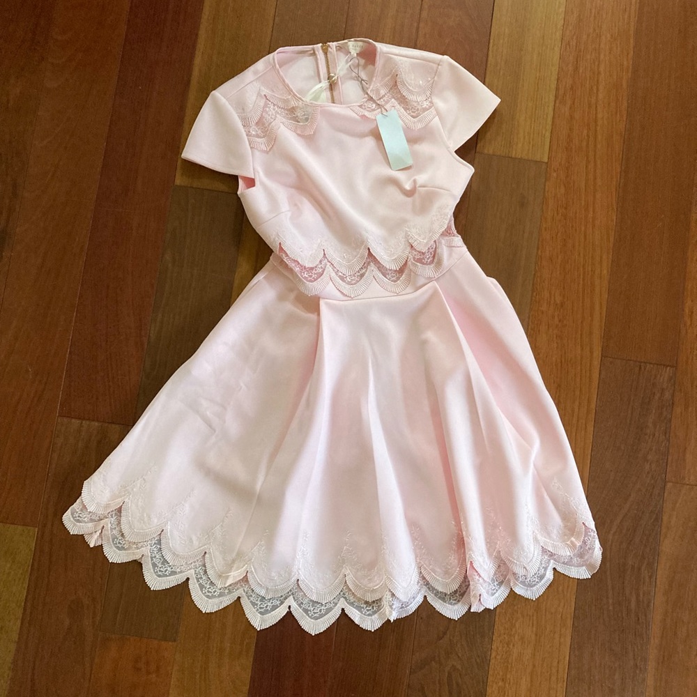 Pink Ted Baker tea dress